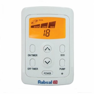 کولر آبی پشت بامی کم مصرف با موتور BLDC مدل AC/DC80