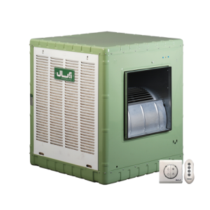 کولر آبی پشت بامی (مجهز به کلید الکترونیک و ریموت) مدل AC55R