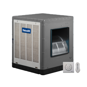 کولر آبی آبسال پشت بامی با موتور راندمان بالا IE4 (مجهز به کلید الکترونیک و ریموت) مدل AC55SR