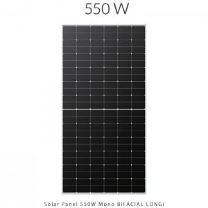 پنل خورشیدی 550 وات مونو کریستال longi