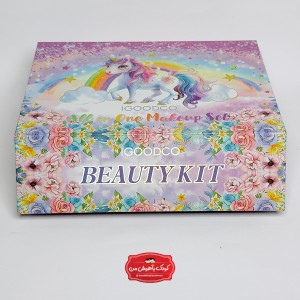 ست آرایشی کودک سه‌طبقه یونیکورن | IGODDCO Beauty Kit | All in One Makeup Set