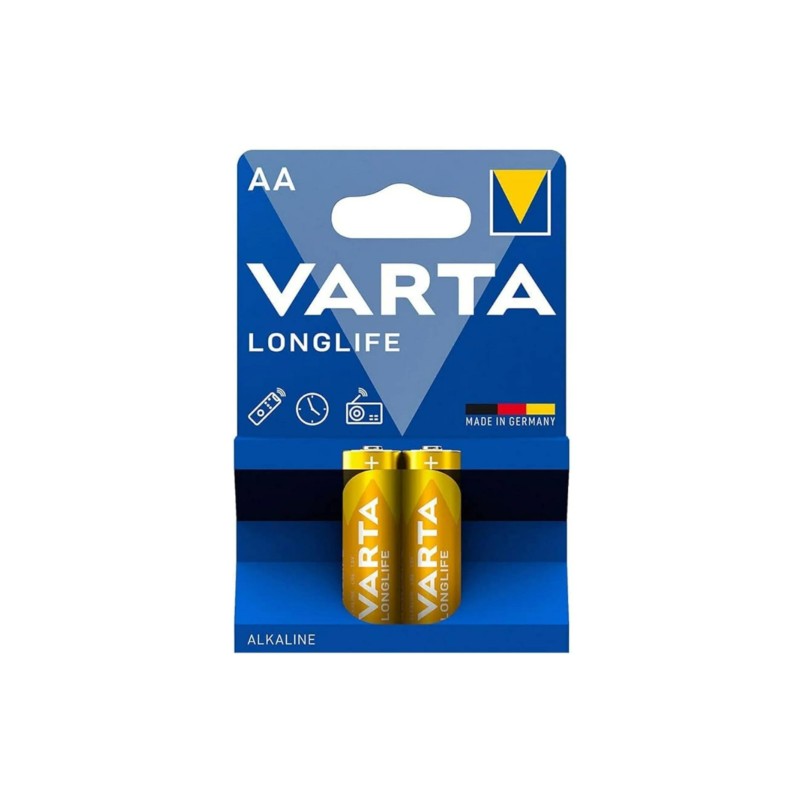 باتری الکالاین قلمی وارتا مدل Long Life طلایی