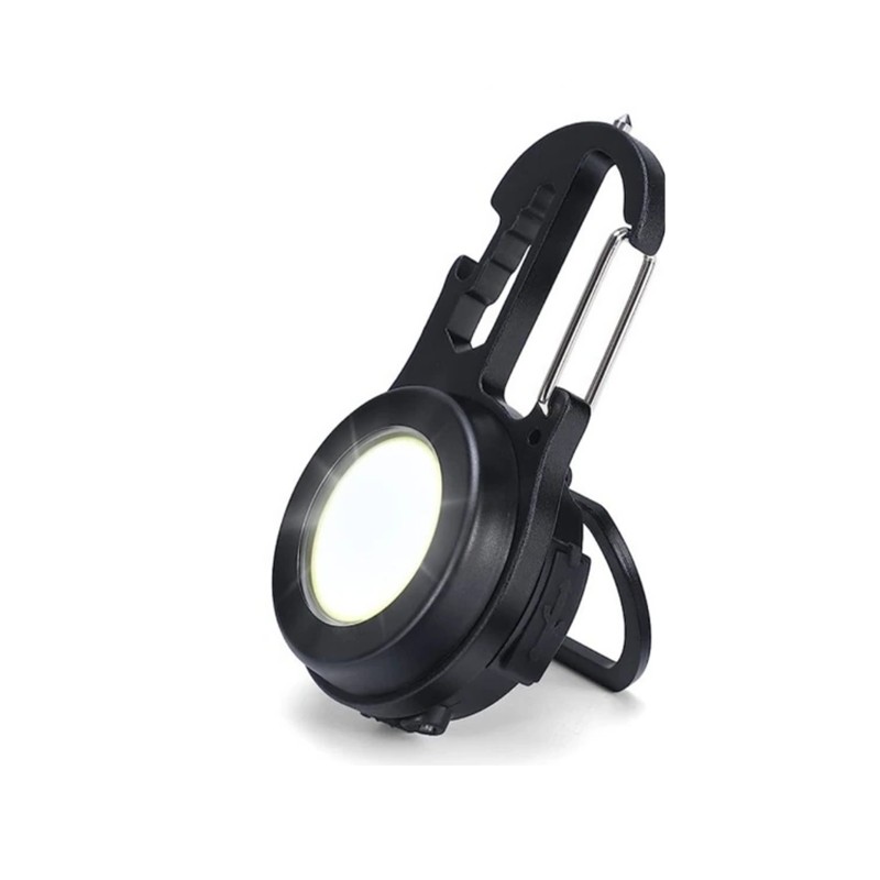 چراغ شارژی چند کاره  COB  keychain light 6IN1