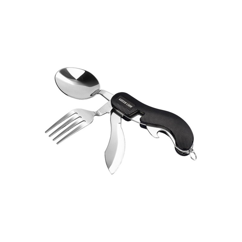 ست قاشق و چنگال مسافرتی گرین لاین  Green Lion 4in1 Cutlery Set