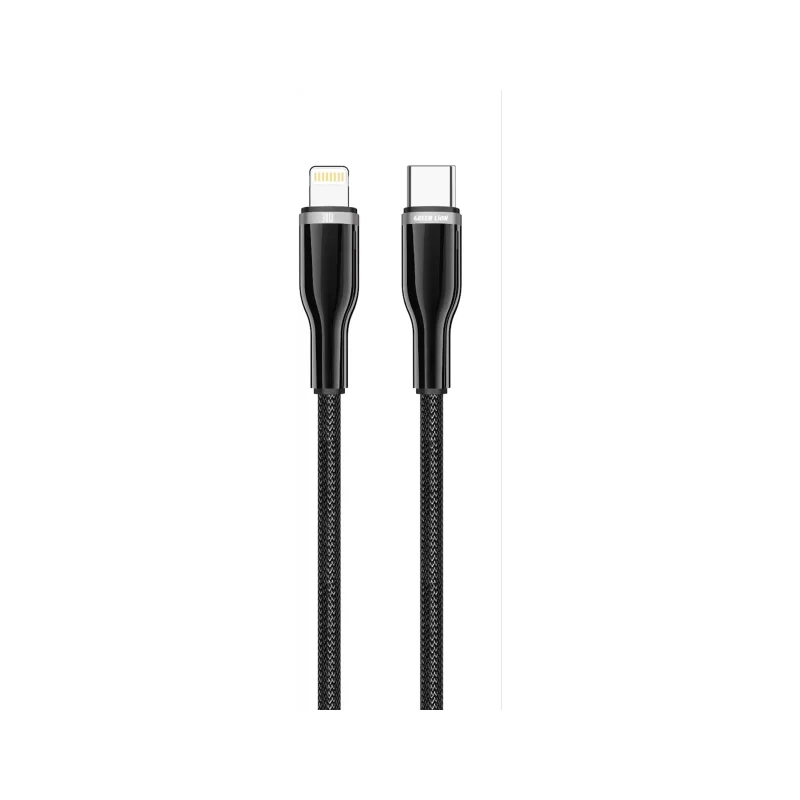 کابل تایپ سی به لایتنینگ 1 متری گرین لاین Green Lion Braided Cabl USB C TO Lightning