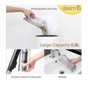 جارو برقی عصایی درما مدل DEERMA DX600