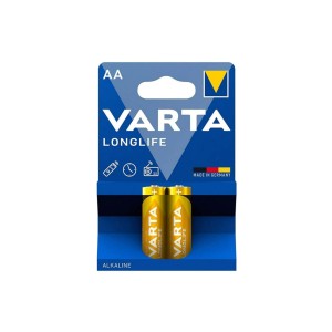 باتری الکالاین قلمی وارتا مدل Long Life طلایی