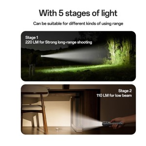 چراغ قوه شارژی یسیدو مدل Yesido TC10