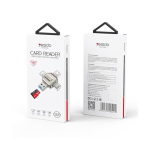 مبدل و رم ریدر 4 کاره یسیدو مدل Yesido GS23