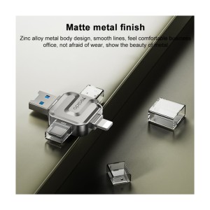 مبدل و رم ریدر 4 کاره یسیدو مدل Yesido GS23