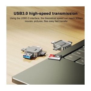 مبدل و رم ریدر 4 کاره یسیدو مدل Yesido GS23