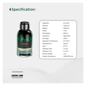 ﺧﻮﺷﺒﻮ ﮐﻨﻨﺪه ﮔﺮﯾﻦ ﻻﯾﻦ مدل ﺟﺎﻣﺒﻮ ۵۰۰ میلی لیتر