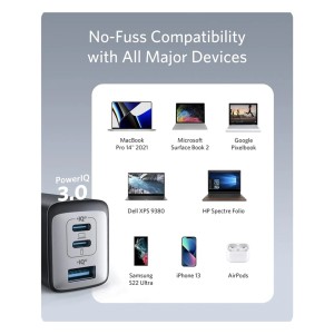 کلگی شارژر انکر مدل ANKER A2667G12 PD 65W