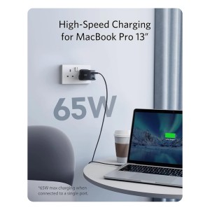 کلگی شارژر انکر مدل ANKER A2667G12 PD 65W