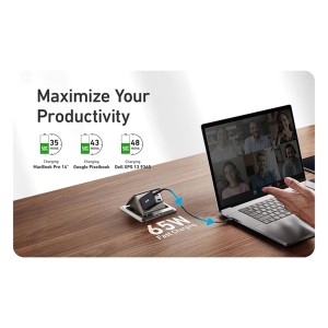 کلگی شارژر انکر مدل ANKER A2667G12 PD 65W