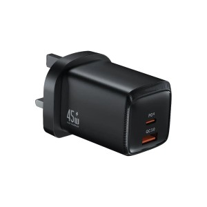 شارژر  ۴۵ وات گرین لاین G-Charge Series Dual Port 45w