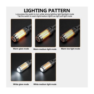 چراغ آویزی شارژی مدل CAMPING LIGHT YY-17