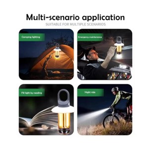 چراغ آویزی شارژی مدل CAMPING LIGHT YY-17