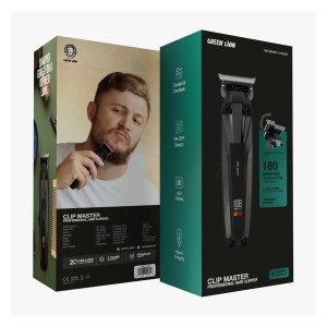 ماشین اصلاح موی حرفه‌ای کلیپ مستر گرین لاین Clip Master Professional Hair Clipper