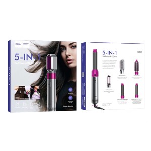 برس حرارتی و حالت دهنده مو 5 کاره هوکو مدل HOCO DAR41