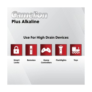 باتری نیم قلمی 4 عددی کملیون Camelion Plus Alkaline
