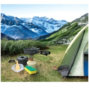 ظروف کمپینگ 10در1 گرین Green Lion 10 IN 1 Camping Cookware