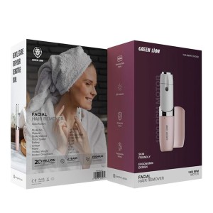 ماشین اصلاح صورت رژ لبی بانوان گرین لاین Green Lion Facial Hair Remover