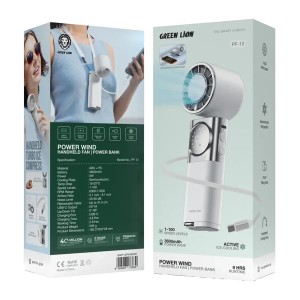 پنکه دستی  گرین لاین  Green Lion Power Wind Handheld Fan
