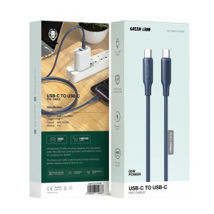 کابل دو سر تایپ سی گرین لاین مدل Green Lion 60w