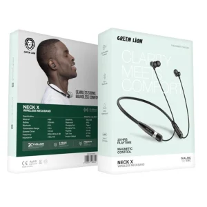 هندزفری بلوتوثی گردنی گرین لاین Green Lion Neck X Wireless Neckband