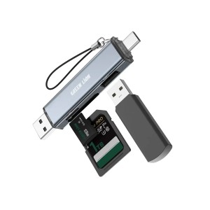 کارتخوان و رم ریدر سه کاره  گرین لاین Green Lion 3 in 1 Card Reader