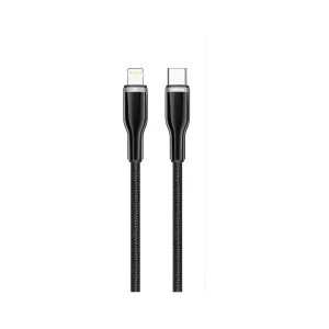 کابل تایپ سی به لایتنینگ 1 متری گرین لاین Green Lion Braided Cabl USB C TO Lightning