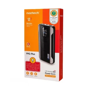 مودم سیمکارتی با پاوربانک نزتک Naztech 99G Plus