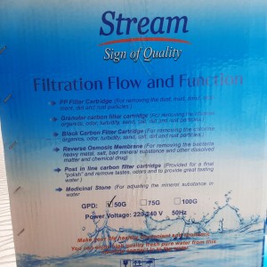 تصفیه آب استریم مدل  DRO 50G