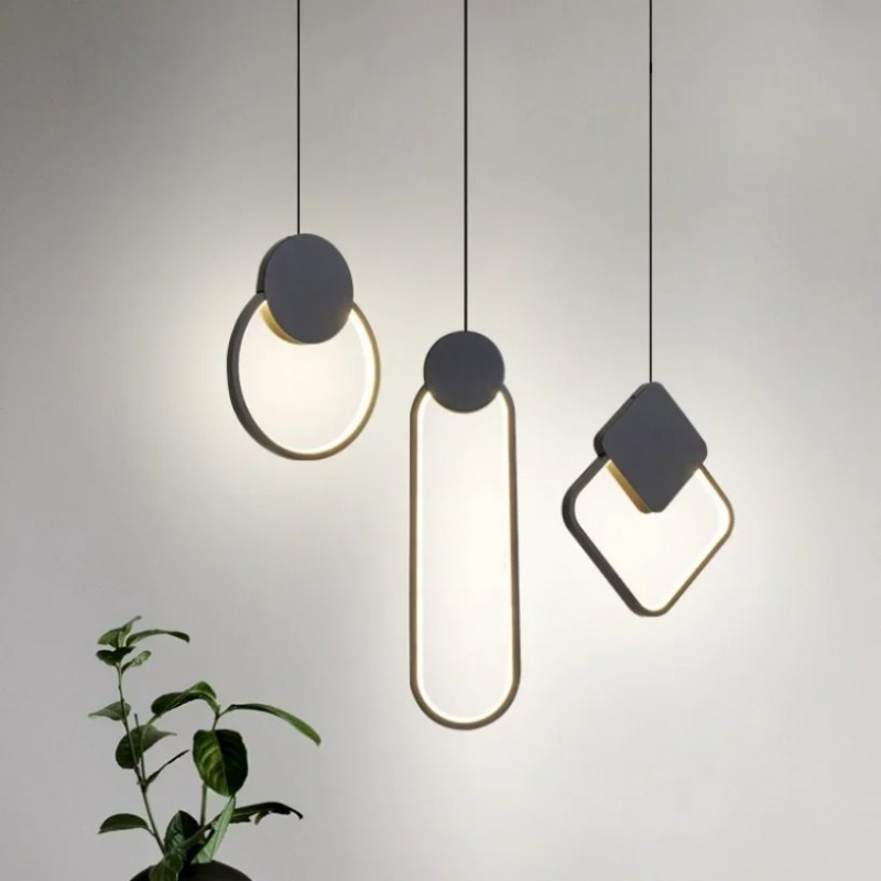 ارزانترین آویز ال ای دی پرنور برای اتاق خواب، کنار تخت خواب رستوران، چراغ آویز جزیره آشپزخانه، دکوراسیون مدرن برای دیوار تلویزیون