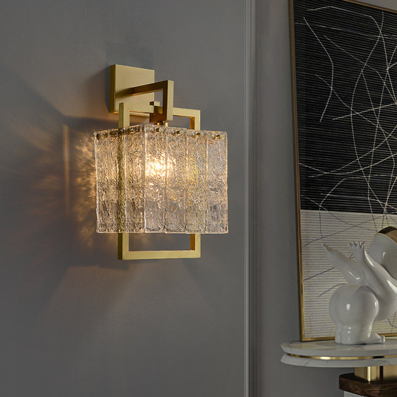 دیوارکوب شارژی کریستالی مدرن با قابلیت استفاده از لامپ شارژی و لامپ معمولی – مناسب پذیرایی و اتاق خواب
