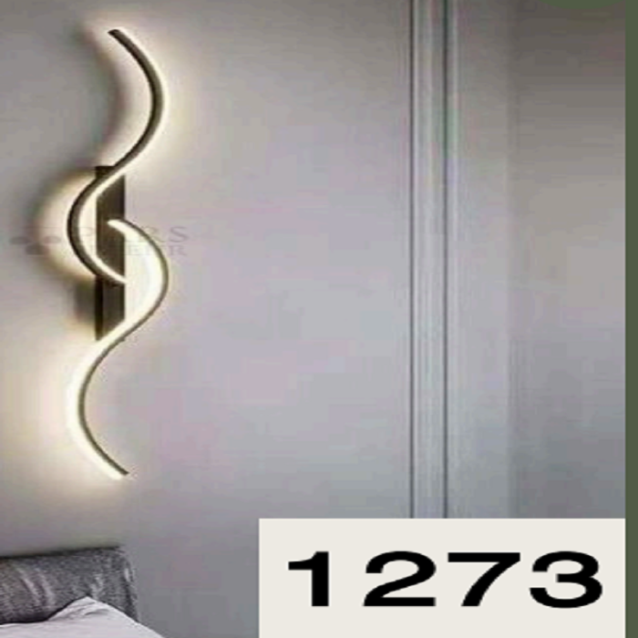 پرطرفدارترین دیوارکوب مشکی 60 سانت با نور ال ای دی سه حالت مناسب دیوار تلویزیون و .. با کد 1273