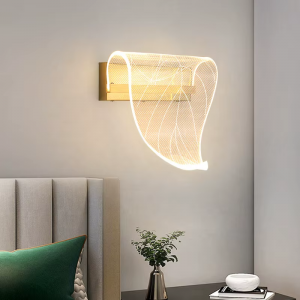چراغ دیواری حلقهای LED راهرویی، آباژور الماسی شکل آراندلا، دیوارکوب LED لوکس، چراغ دیواری کنار تخت خواب، چراغ دیواری راهرویی اتاق خواب
