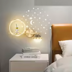 چراغ دیواری مدرن و مینیمال LED برای نورپردازی داخلی و دکوراسیون پس زمینه مبل خانگی ،اتاق خواب و اتاق نشیمن ، راهرو ، دیوارکوب لوکس کنارآینه و مشعل کنار تخت