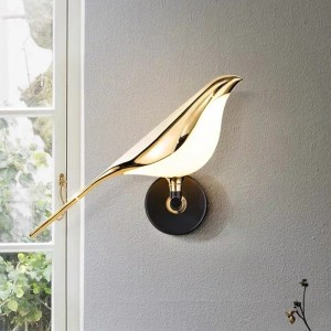 دیوارکوب LED مدرن سه رنگ چراغ دیواری پرنور، مناسب برای اتاق خواب، اتاق نشیمن، روشنایی راهرو، روشنایی کتابخانه و کنار شومینه و آینه و جاکفشی و کنسول