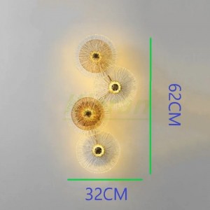 دیوارکوب نفیس بیضی کتیبه ای / چراغ دیواری مدرن LED / لوستر دیواری اتاق خواب/ لوستر دیواری پذیرایی و راهرو و کنار تابلو و آینه و پس زمینه مبلمان