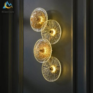 دیوارکوب نفیس بیضی کتیبه ای / چراغ دیواری مدرن LED / لوستر دیواری اتاق خواب/ لوستر دیواری پذیرایی و راهرو و کنار تابلو و آینه و پس زمینه مبلمان