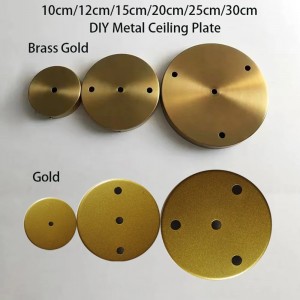 انواع بیس / کفی /پایه فلزی نصب لوستر و چراغ آویز