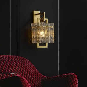 دیوارکوب شارژی کریستالی