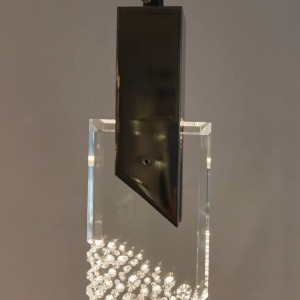 لوستر آویز کریستالی مدرن مناسب پله و نشیمن – AmiranLuster