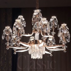 لوستر ال‌ای‌دی فرانسوی مناسب نشیمن و غذاخوری