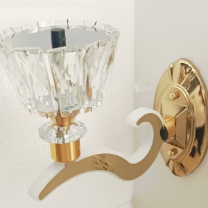 لوستر کلاسیک شیک و خاص کریستالی 6 و 8 شعله به همراه ست دیوارکوب