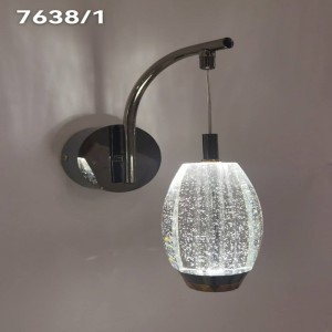 لوکس ترین چراغ آویز مشکی و طلایی به همراه ست دیوارکوب مناسب کنار