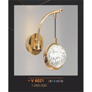 چراغ دیوارکوب وارداتی گوی حبابدار کریستالی برای دکور منزل