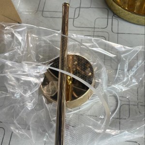 دیوارکوب وارداتی موجی طلایی